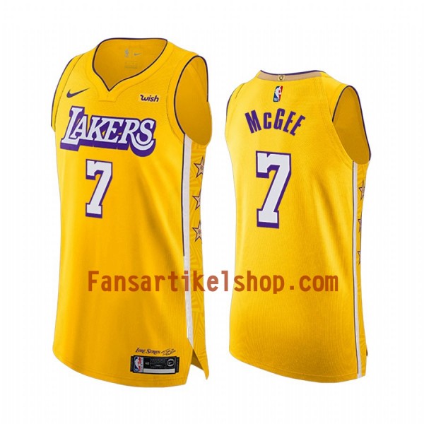 NBA Los Angeles Lakers Trikot JaVale McGee 7 Nike 2019-2020 City Edition Swingman - Herren